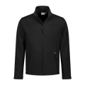 Heren Softshell Jas Santino SANTO Zwart